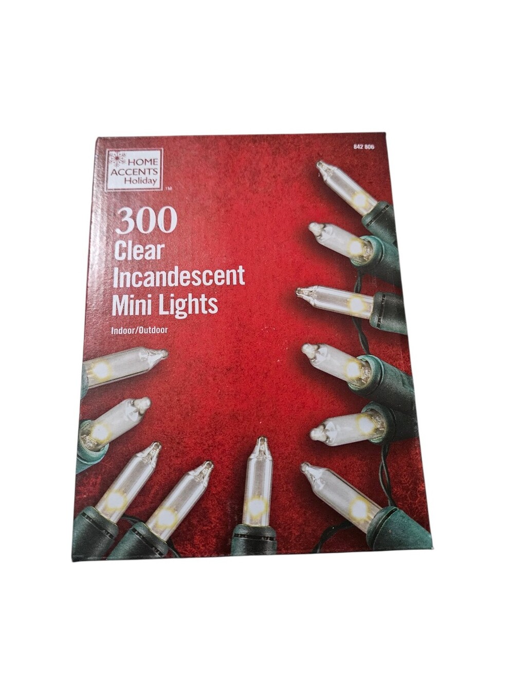 Home Accents Holiday 300 ct Incandescent Mini Clear Christmas String Lights
